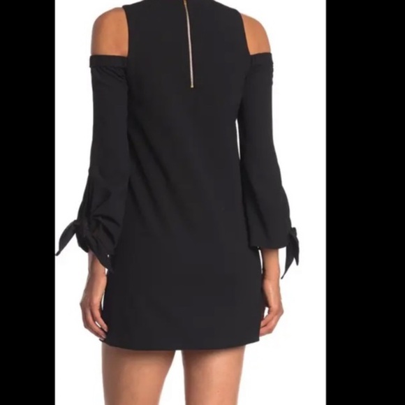BNWT Tibi Cold Shoulder Crepe Dress - Picture 2 of 13